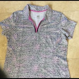 Women’s Tail Short Sleeve Golf Shirt V-Neck